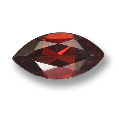 Granate Piropo Rojo sangre natural de 1.96 ct, Marquesa, VVS-VS