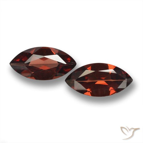 3.54ctw Natural Rojo merlot Granate piropo, Marquesa, VVS-VS