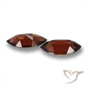 Gemas de Granate piropo Rojo merlot natural de 3.52 ct, Marquesa, VVS-VS
