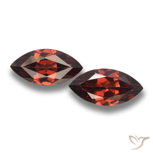 3.88ctw Natural Rojo merlot Granate piropo, Marquesa, VVS-VS