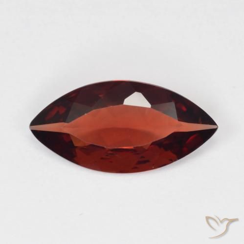 1.35ct Natural Rojo sangría Granate piropo, Marquesa, VVS