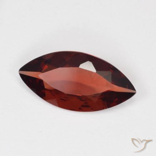 Granate piropo Rojo sangría natural de 1.35 ct, Marquesa, VVS
