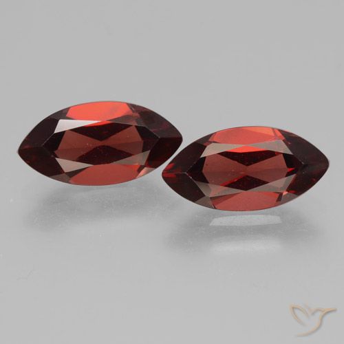 4.29ctw Natural Rojo sangría Granate piropo, Marquesa, VVS-VS