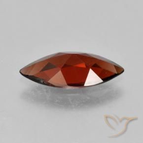 Granate piropo Rojo oscuro natural de 1.76 ct, Marquesa, VVS-VS