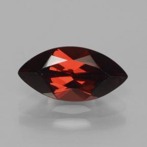 Granate Piropo Rojo oscuro natural de 2.25 ct, Marquesa, VVS-VS