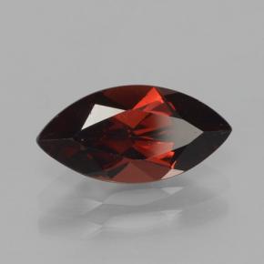 Granate Piropo Rojo oscuro natural de 2.25 ct, Marquesa, VVS-VS