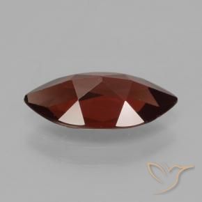 Granate piropo rojo natural de 1,82 ct, marquesa, VVS-VS