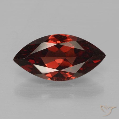 1.84ct Natural Rojo sangre intenso Granate piropo, Marquesa, VS