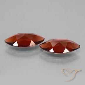 Gemas de Granate piropo Rojo merlot natural de 3.94 ct, Marquesa, VVS-VS