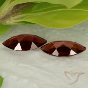 Gemas de Granate piropo Rojo sangre intenso natural de 3.49 ct, Marquesa, VVS-VS