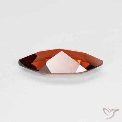 Granate piropo Rojo oscuro natural de 1.05 ct, Marquesa, VVS-VS