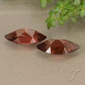 Gemas de Granate piropo Rojo sangría natural de 2.39 ct, Marquesa, VVS-VS