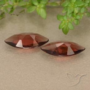 Gemas de Granate piropo Rojo escarlata natural de 1.68 ct, Marquesa, VVS