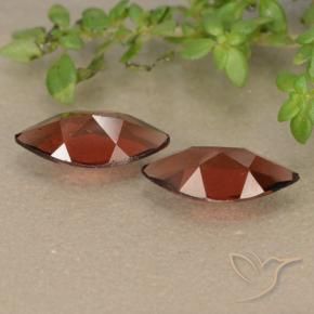 Gemas de Granate piropo Rojo oscuro natural de 2.15 ct, Marquesa, VVS-VS