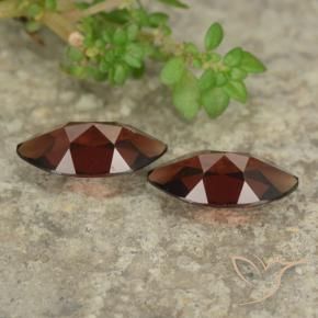 Gemas de Granate piropo Rojo oscuro natural de 2.69 ct, Marquesa, VVS