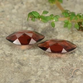 Gemas de Granate piropo Rojo grosella natural de 2.04 ct, Marquesa, VVS-VS