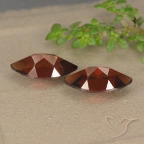 Gemas de Granate piropo Rojo merlot natural de 2.78 ct, Marquesa, VVS-VS