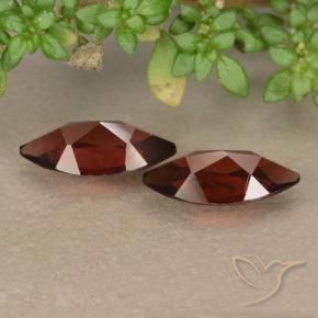 Gemas de Granate piropo Rojo merlot natural de 2.03 ct, Marquesa, VVS-VS