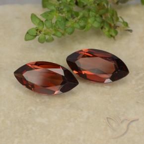 Gemas de Granate piropo Rojo sangría natural de 2.05 ct, Marquesa, VVS-VS