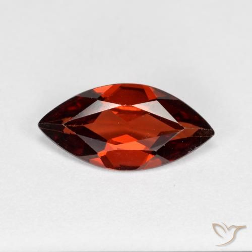 1.07ct Natural Rojo merlot Granate piropo, Marquesa, VVS-VS
