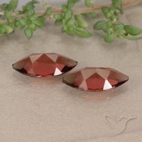 Gemas de Granate piropo Rojo merlot natural de 2.46 ct, Marquesa, VVS-VS