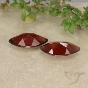 Gemas de Granate piropo Rojo sangría natural de 2.36 ct, Marquesa, VVS-VS