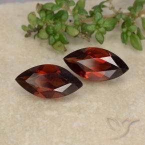 Gemas de Granate piropo Rojo sangría natural de 2.47 ct, Marquesa, VVS-VS