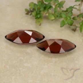 Gemas de Granate piropo Rojo sangre intenso natural de 2.20 ct, Marquesa, VVS-VS