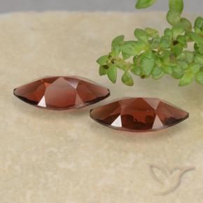 Gemas de Granate piropo Rojo sangría natural de 2.39 ct, Marquesa, VVS-VS