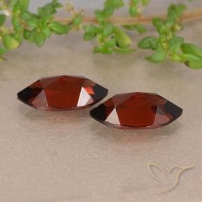 Gemas de Granate piropo Rojo oscuro natural de 2.78 ct, Marquesa, VVS-VS