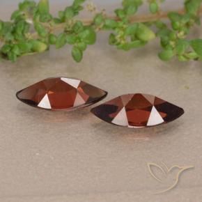 Gemas de Granate piropo Rojo escarlata intenso natural de 2.21 ct, Marquesa, VVS-VS