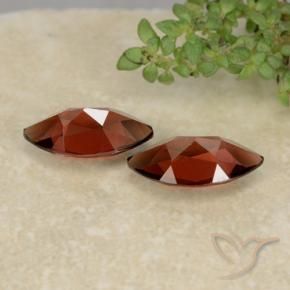 Gemas de Granate piropo Rojo oscuro natural de 2.51 ct, Marquesa, VVS-VS
