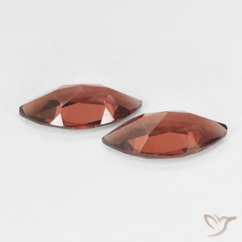 Gemas de Granate piropo Rojo sangría natural de 2.29 ct, Marquesa, VVS-VS