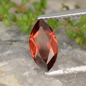 Granate piropo Rojo oscuro natural de 1.14 ct, Marquesa, VS