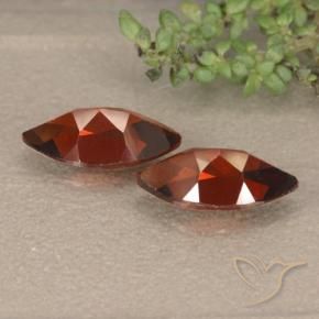 Gemas de Granate piropo Rojo oscuro natural de 2.71 ct, Marquesa, VVS-VS
