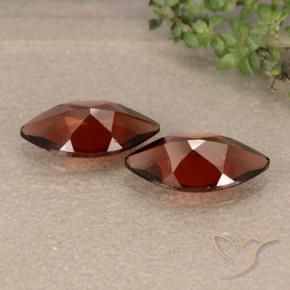Gemas de Granate piropo Rojo sangría natural de 2.30 ct, Marquesa, VVS-VS