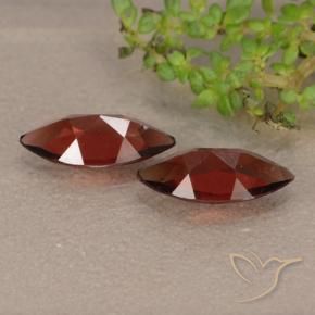 Gemas de Granate piropo Rojo sangría natural de 2.06 ct, Marquesa, VVS