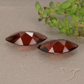 Gemas de Granate piropo Rojo sangría natural de 2.04 ct, Marquesa, VVS-VS