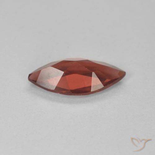 Granate piropo Rojo oscuro natural de 1.07 ct, Marquesa, VVS-VS