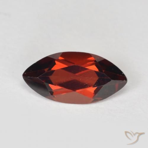 1.21ct Natural Rojo oscuro Granate piropo, Marquesa, VVS-VS