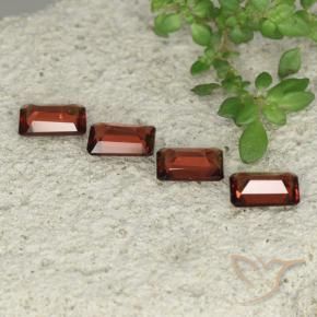 Gemas de Granate piropo Rojo escarlata natural de 2.17 ct, Corte Octágono / Esmeralda, VS