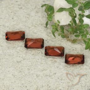 Gemas de Granate piropo Rojo oscuro natural de 2.17 ct, Corte Octágono / Esmeralda, VVS-VS