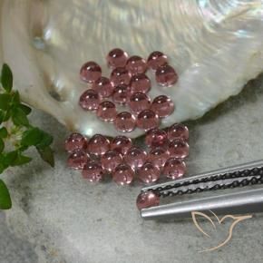 Gemas de Granate Piropo Tono rojo escarlata natural de 1.99 ct, Corte Redondo, Transparente