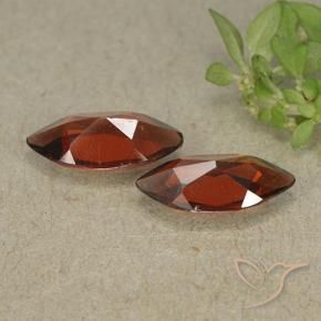 Gemas de Granate piropo Rojo sangría natural de 2.12 ct, Marquesa, VVS-VS