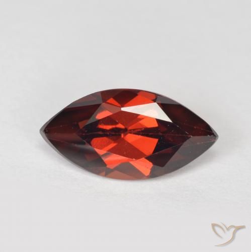 1.34ct Natural Rojo merlot Granate piropo, Marquesa, VVS-VS