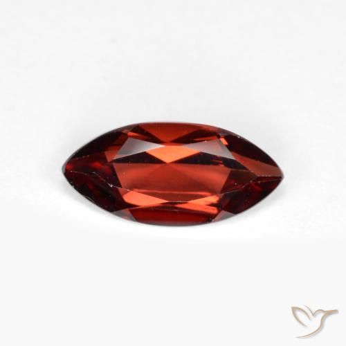 1.09ct Natural Rojo merlot Granate piropo, Marquesa, VVS-VS
