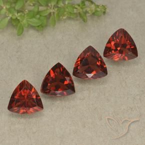 Gemas de Granate piropo Rojo merlot natural de 3.33 ct, Trillón, VVS-VS