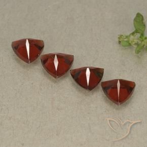 Gemas de Granate piropo Rojo merlot natural de 3.33 ct, Trillón, VVS-VS