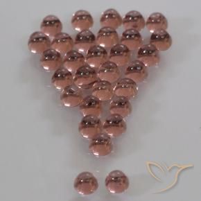 Gemas de Granate piropo Rojo cálido natural de 2.04 ct, Redondo, Transparente