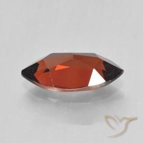 Granate piropo Rojo oscuro natural de 2.09 ct, Marquesa, VVS-VS